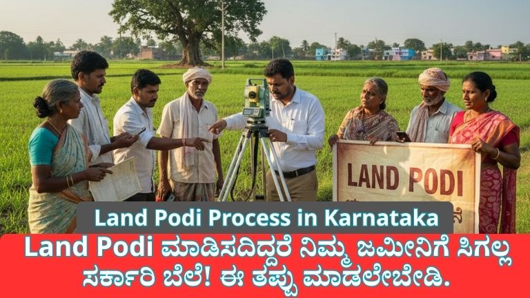 Land Podi Process in Karnataka Complete Guide